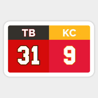 TB 31 KC 9 Sticker